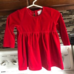 Red 12-18 month dress